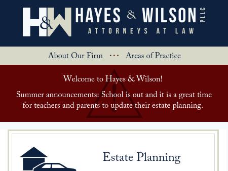 Hayes & Wilson, PLLC