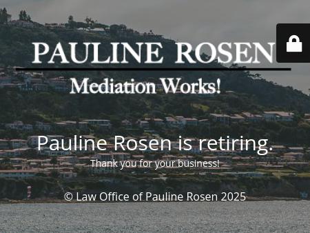 Law & Mediation Offices of Pauline Rosen