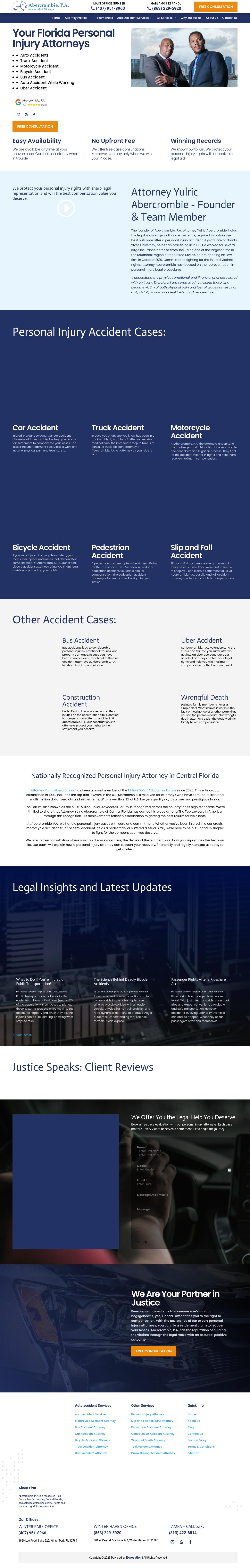 Abercrombie, PA - Winter Park FL Lawyers