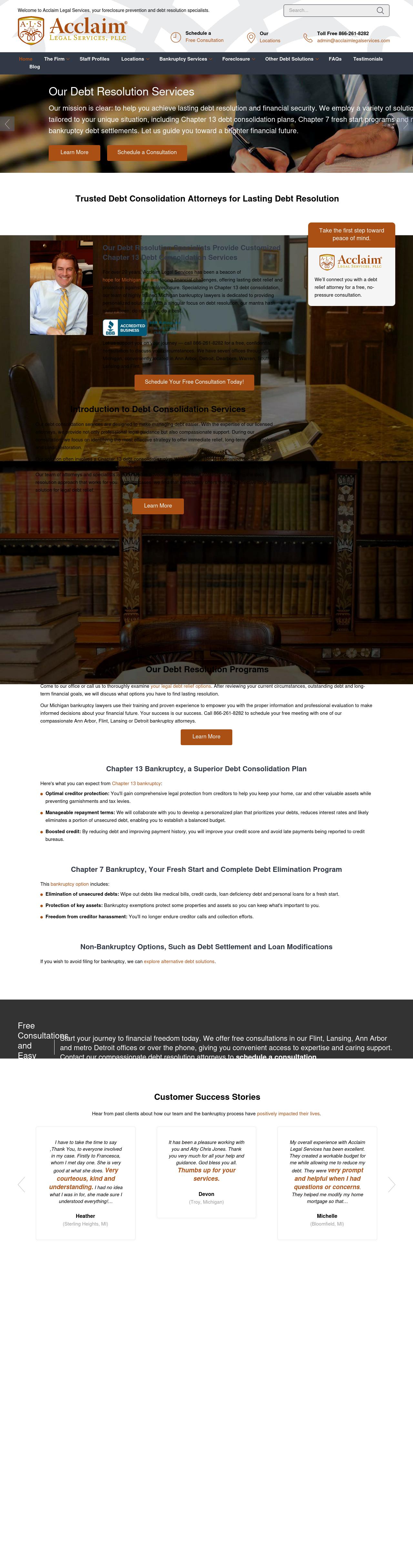 Acclaim Legal Services, PLLC - Warren MI Lawyers