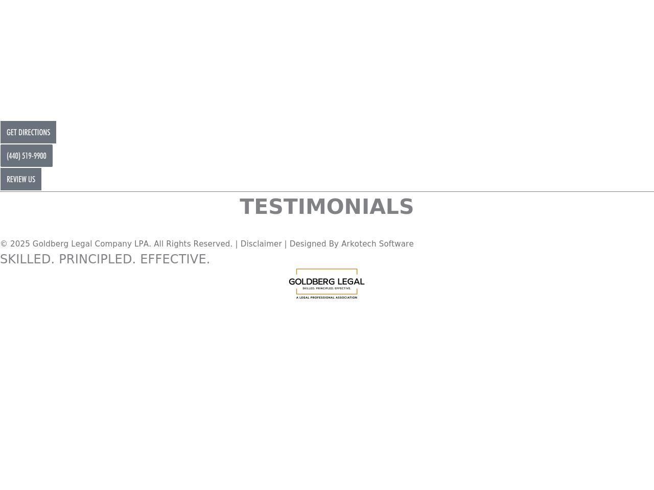 The Goldberg Law Firm Co., LPA - Canfield OH Lawyers