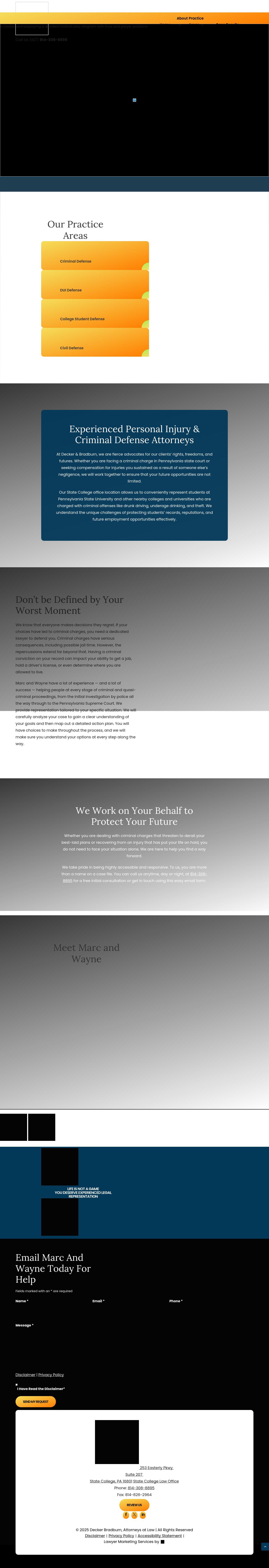 Decker Bradburn, Attorneys at Law - State College PA Lawyers