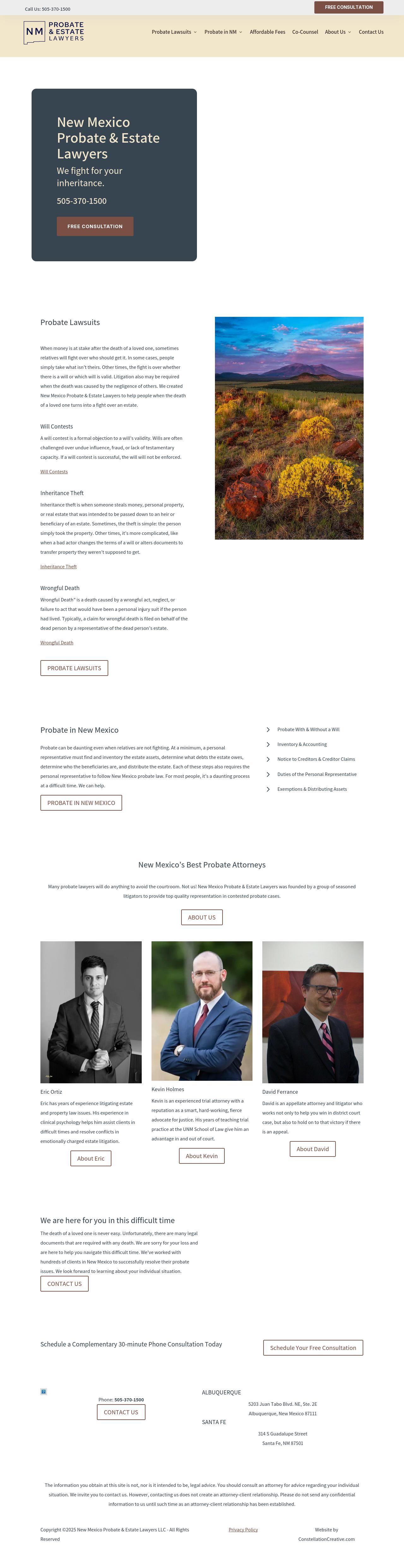 Eric Ortiz Law - Albuquerque NM Lawyers