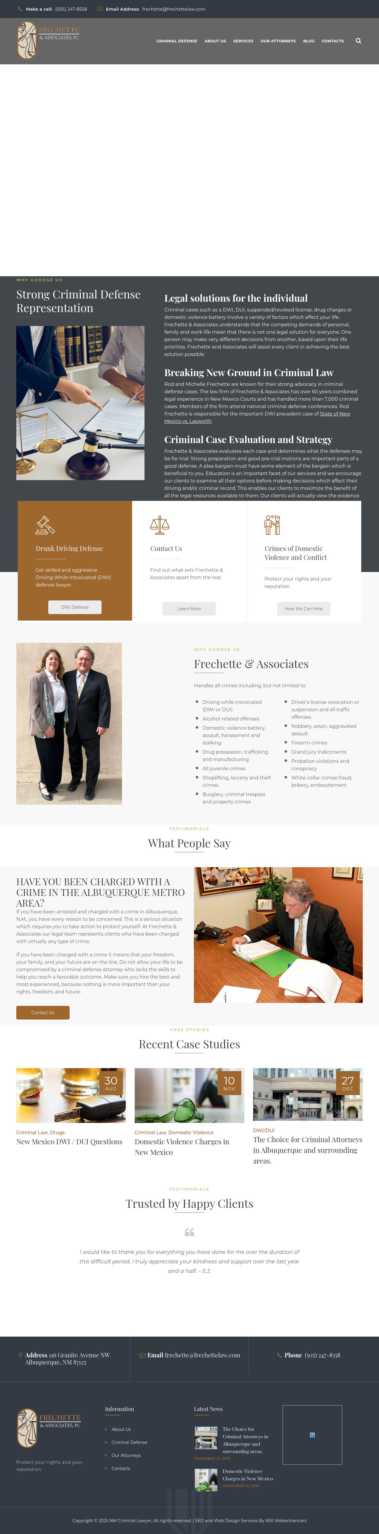 Frechette & Associates, PC - Albuquerque NM Lawyers