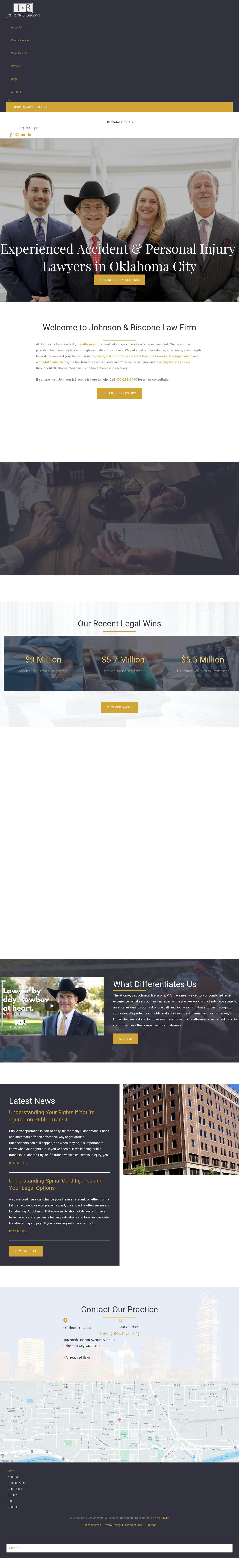 Johnson & Biscone - Oklahoma City OK Lawyers