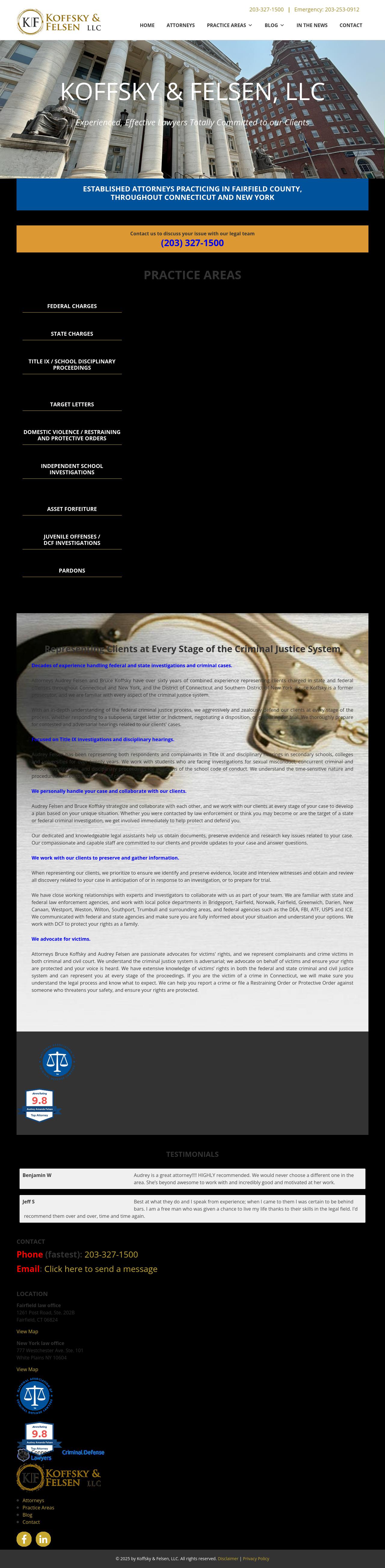 Koffsky & Felsen, LLC - Stamford CT Lawyers