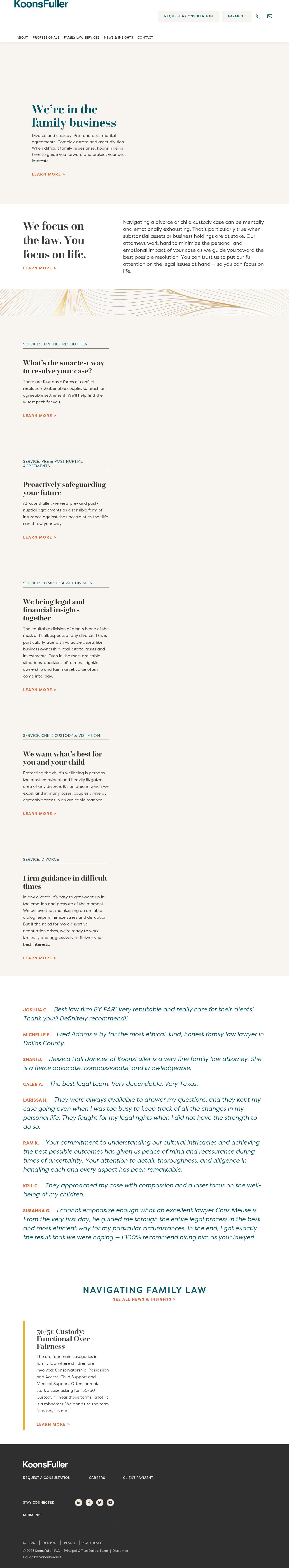 KoonsFuller, PC - Southlake TX Lawyers