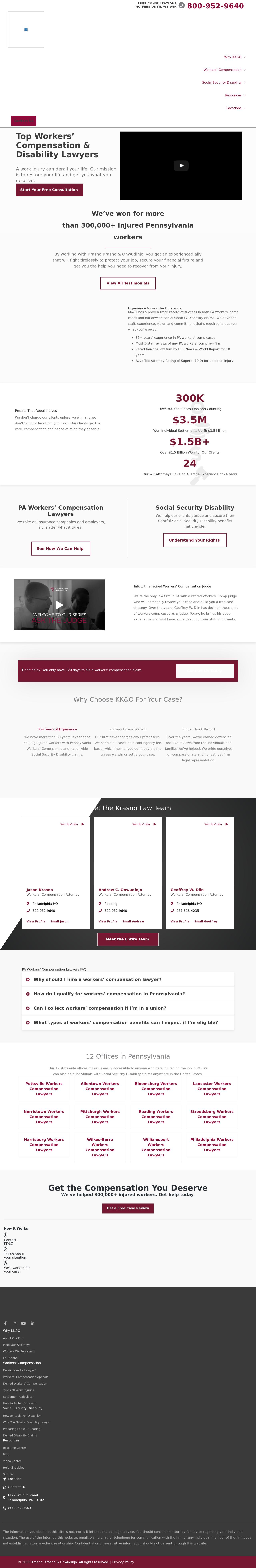 Krasno, Krasno & Onwudinjo - Bloomsburg PA Lawyers