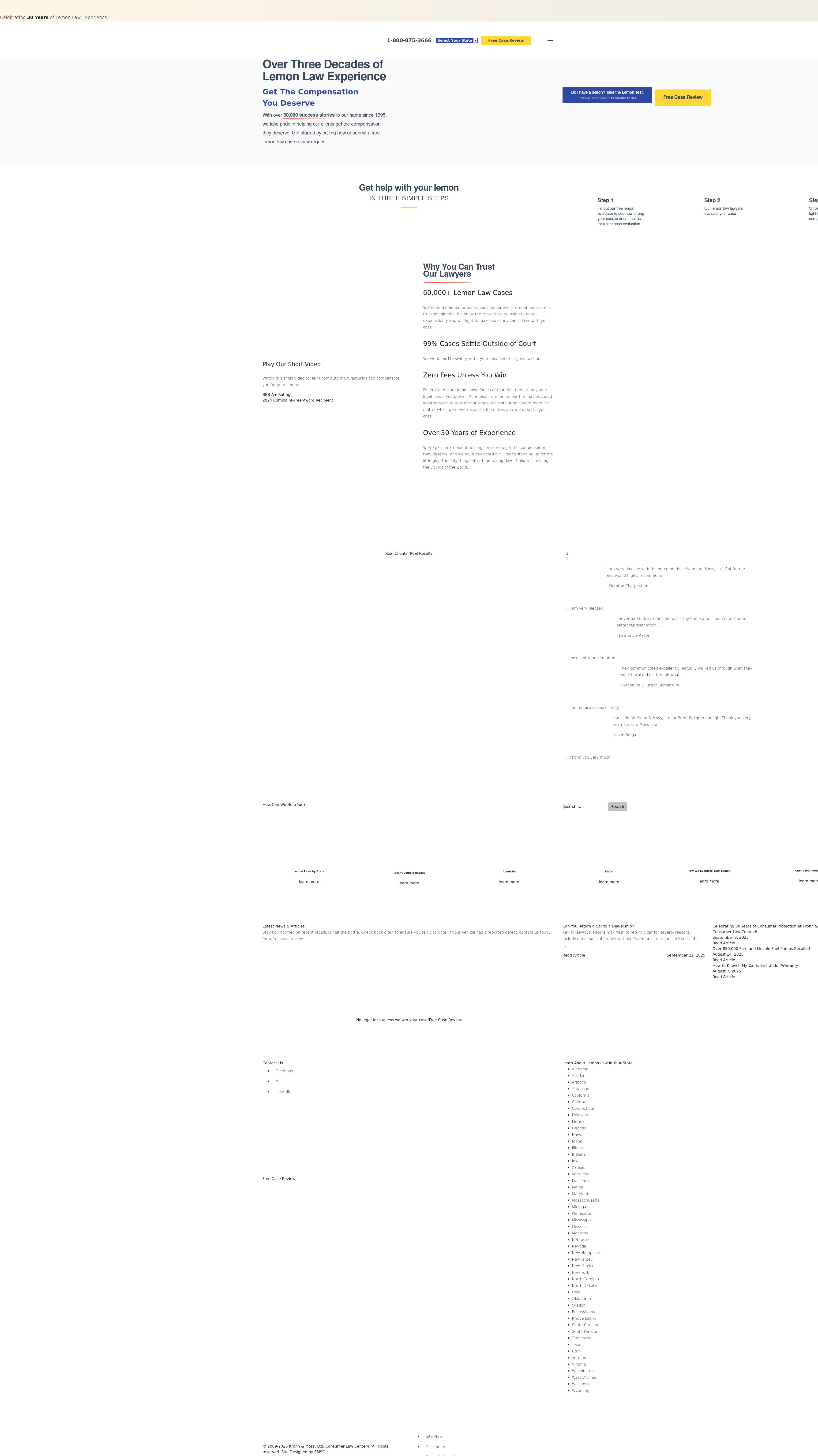 Krohn & Moss Ltd - Independence OH Lawyers