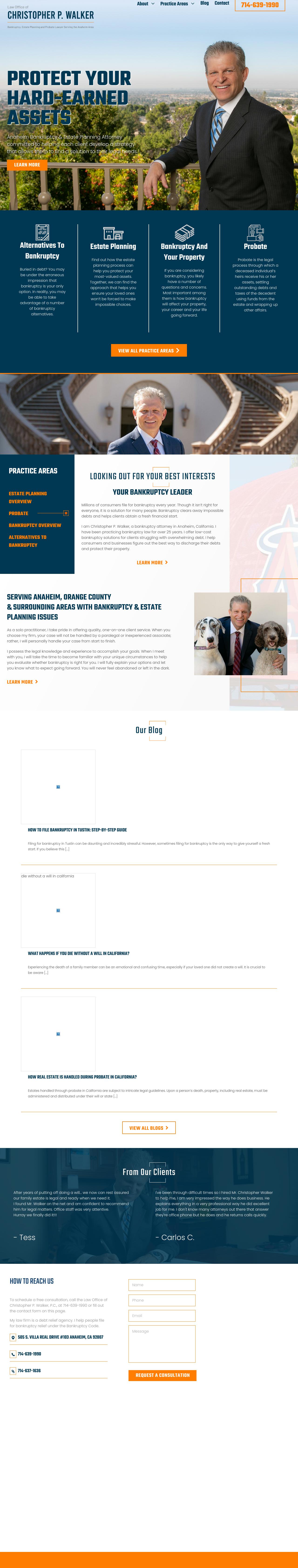 Law Office of Christopher P. Walker, P.C. - Anaheim Hills CA Lawyers