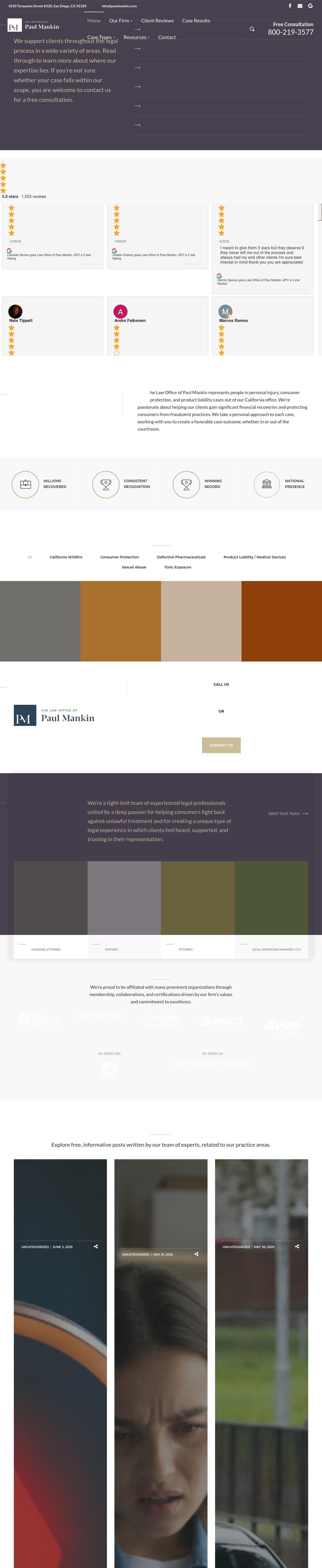 Law Office of Paul Mankin - Beverly Hills CA Lawyers
