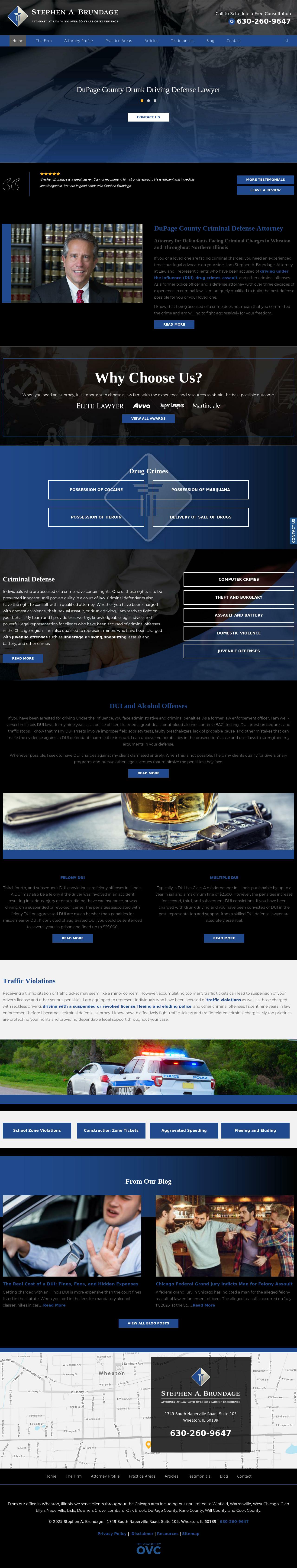 Law Office of Stephen A. Brundage - Wheaton IL Lawyers