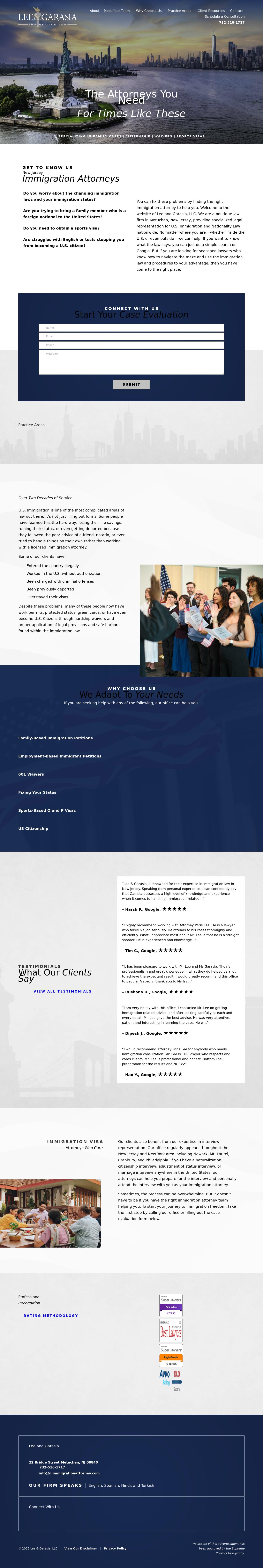 Lee & Garasia, LLC - Edison NJ Lawyers