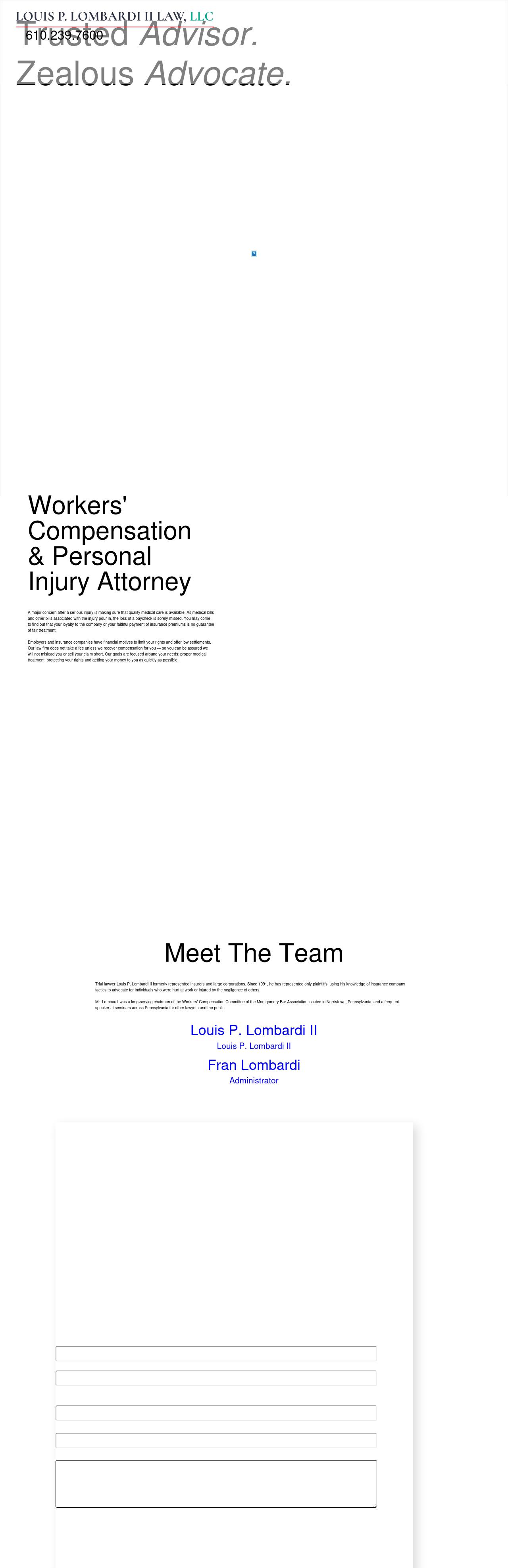Louis P. Lombardi II & Associates - Plymouth Meeting PA Lawyers