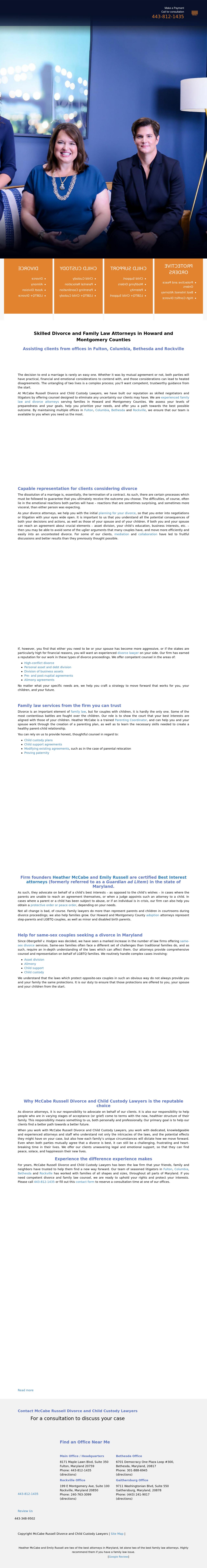 McCabe Russell Progressive Family Law - Rockville MD Lawyers