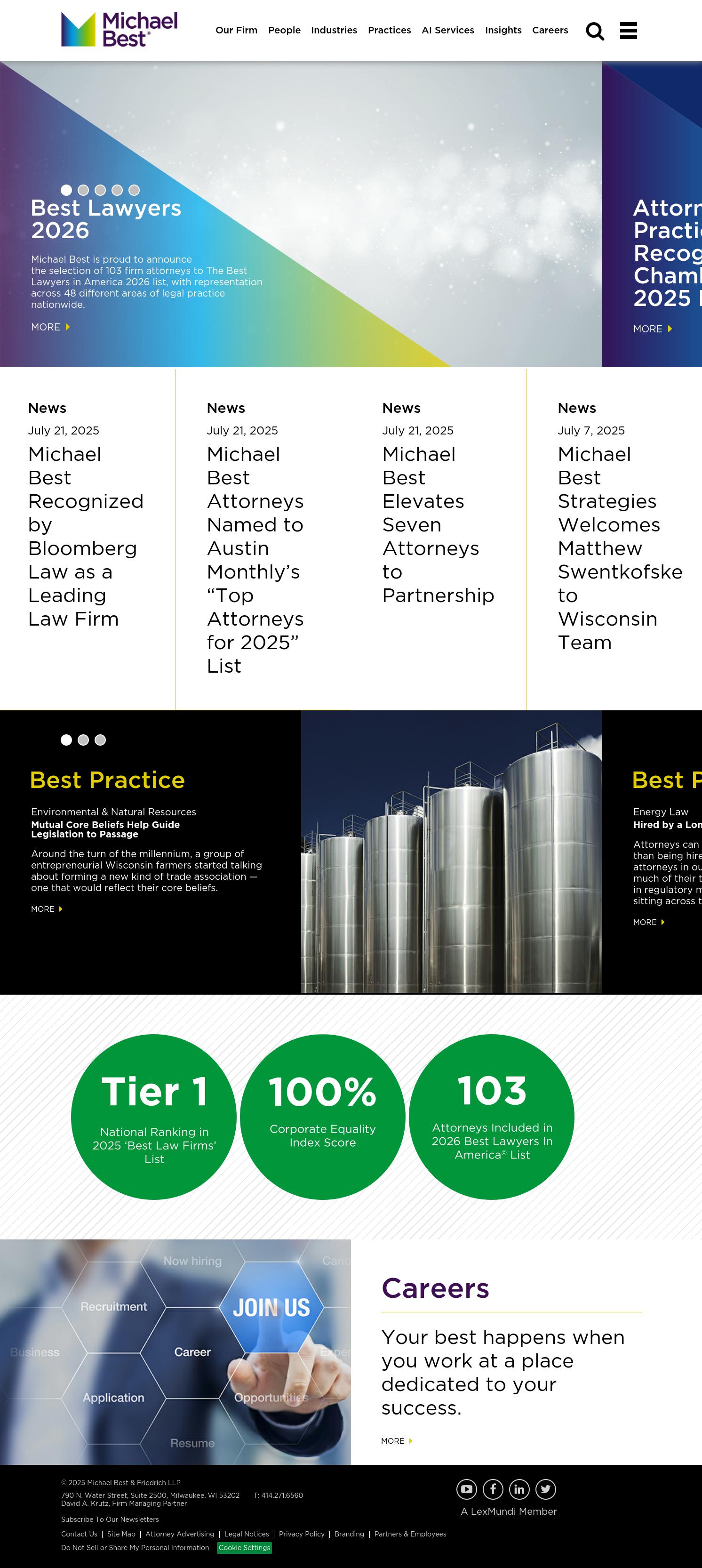 Michael Best & Friedrich LLP - Madison WI Lawyers