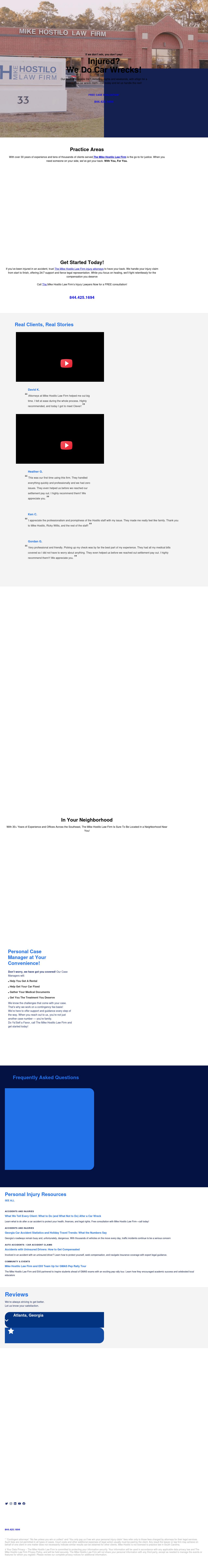 Michael Hostilo, Attorney at Law - Atlanta GA Lawyers