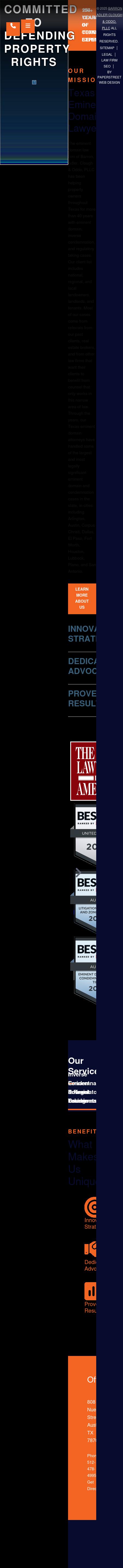 Barron & Adler, L.L.P. - Houston TX Lawyers