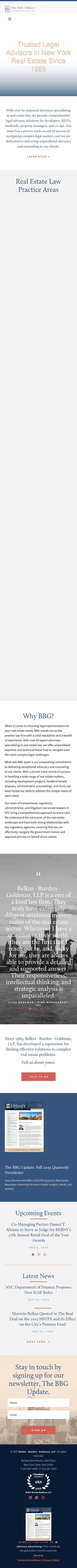Belkin Burden Wenig & Goldman, LLP - Westport CT Lawyers