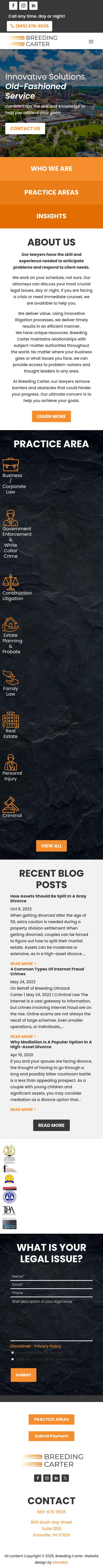 Breeding & Associates, LLC - Knoxville TN Lawyers