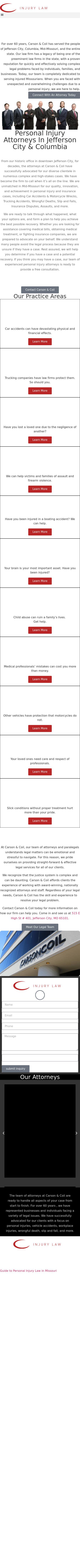 Carson & Coil - Jefferson City MO Lawyers