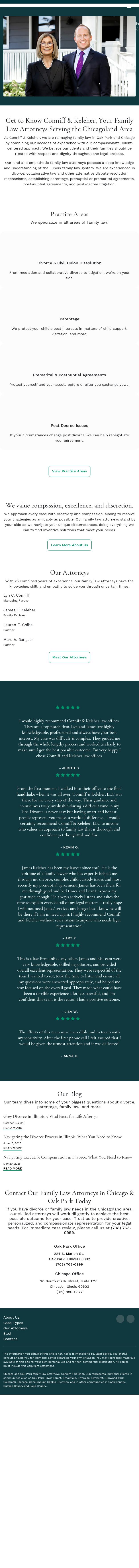 Conniff Law Offices - Oak Park IL Lawyers