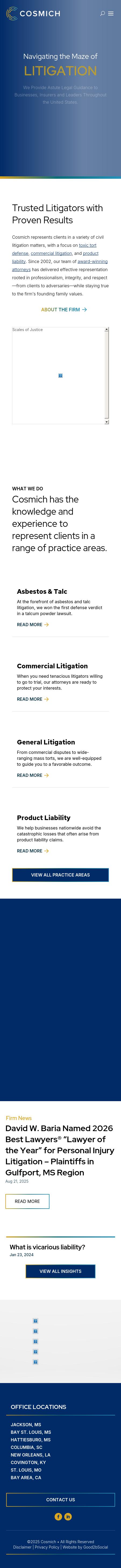 Cosmich Simmons & Brown, PLLC - Cincinnati OH Lawyers