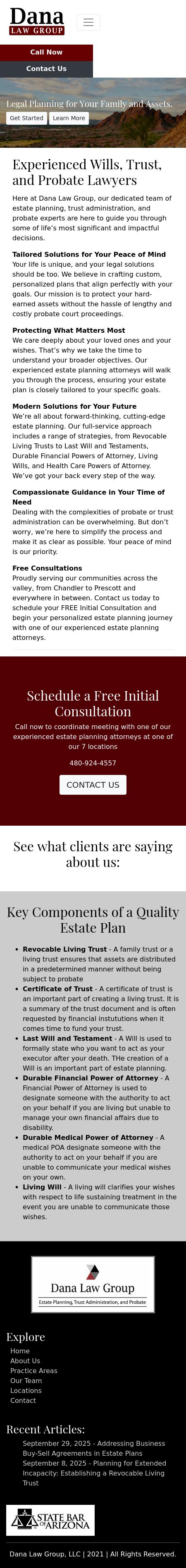 Dana Law Group, LLC - Scottsdale AZ Lawyers