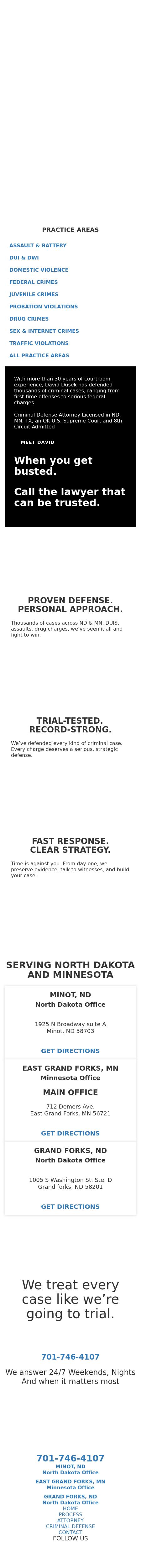 Dusek Law - East Grand Forks MN Lawyers