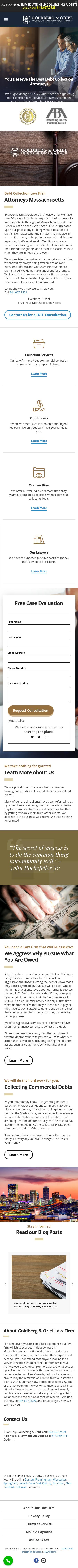 Goldberg & Oriel - Framingham MA Lawyers