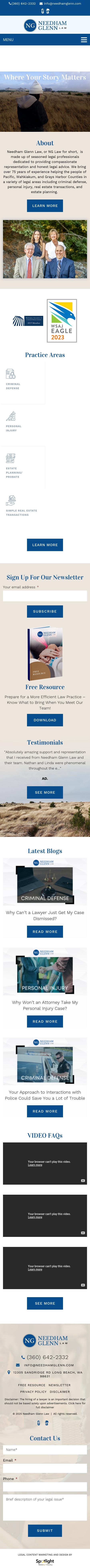 Guy M. Glenn - Long Beach WA Lawyers