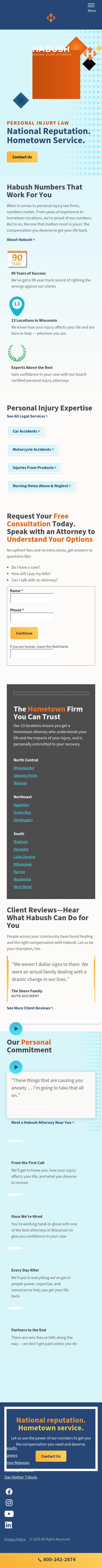 Habush Habush & Rottier S.C. - Green Bay WI Lawyers