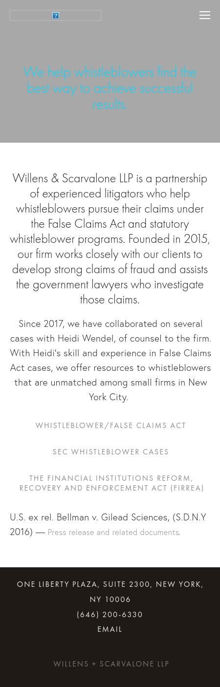 Jonathan A. Willens, LLC - New York NY Lawyers