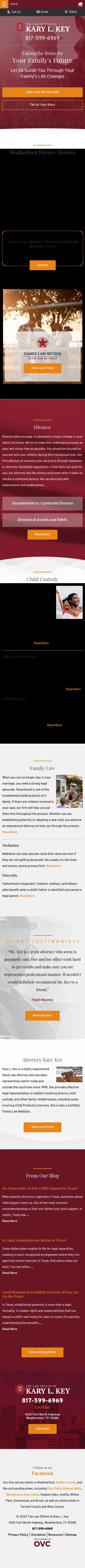 Kary L. Key - Weatherford TX Lawyers