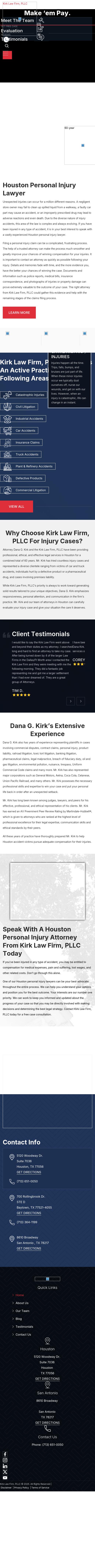 Kirk Law Firm - Baytown TX Lawyers
