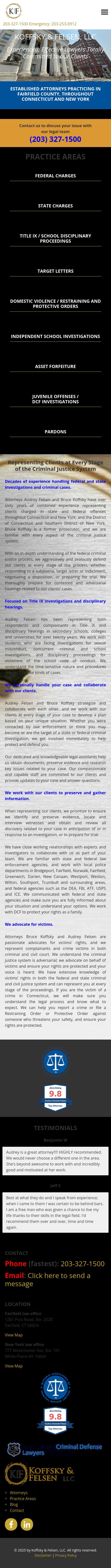 Koffsky & Felsen, LLC - Stamford CT Lawyers