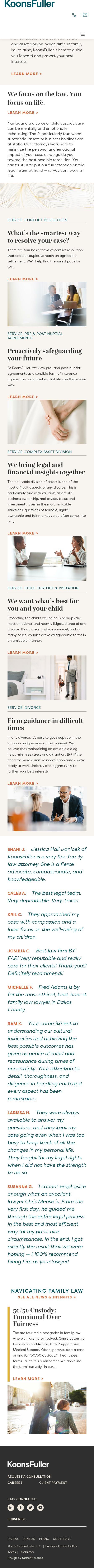 KoonsFuller, PC - Houston TX Lawyers