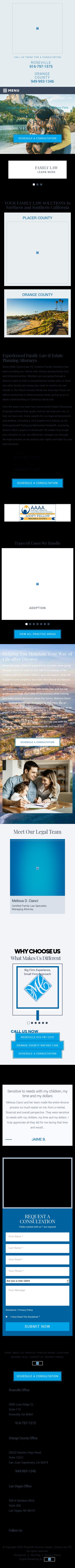 Law Office of Cecil & Cianci, PC - Roseville CA Lawyers