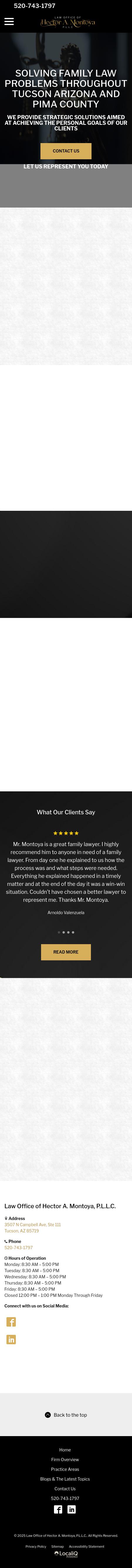 Law Office of Hector A. Montoya, P.L.L.C. - Tucson AZ Lawyers