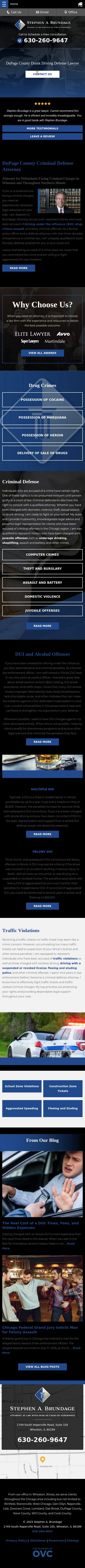Law Office of Stephen A. Brundage - Wheaton IL Lawyers