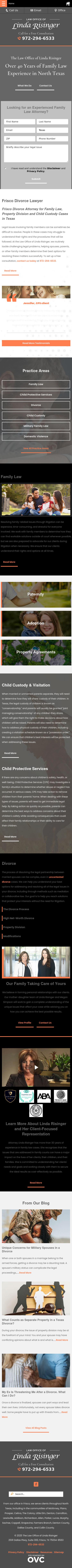 Law Offices of Linda Risinger - Frisco TX Lawyers