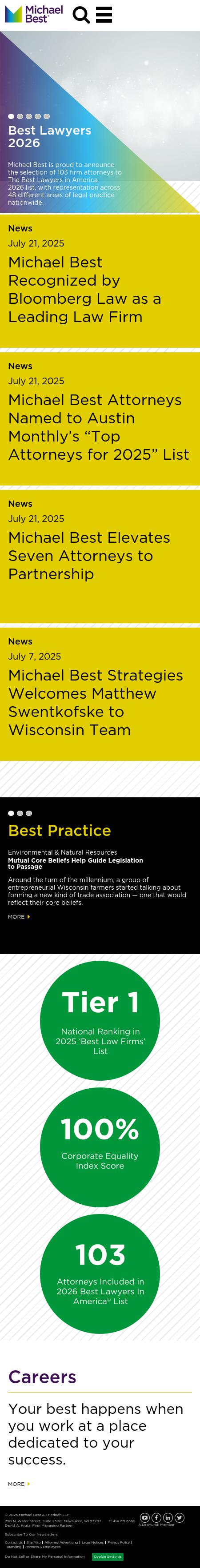 Michael Best & Friedrich LLP - Madison WI Lawyers