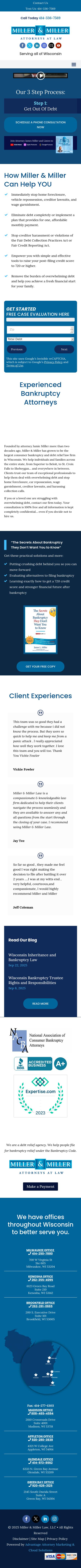 Miller & Miller Law, LLC - Milwaukee WI Lawyers