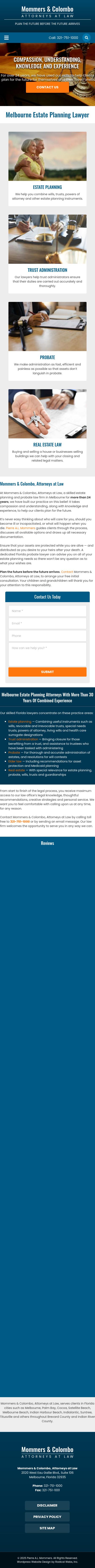 Mommers & Colombo, Attorneys at Law - Melbourne FL Lawyers