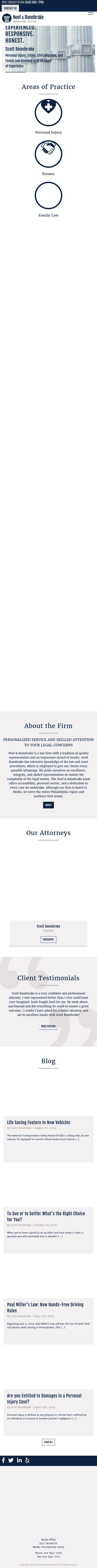 Noel and Bonebrake, Attorneys at Law - Media PA Lawyers