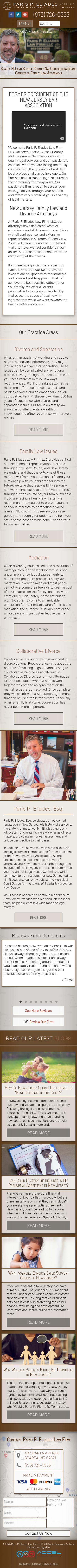 Paris P. Eliades Law Firm LLC - Sparta NJ Lawyers