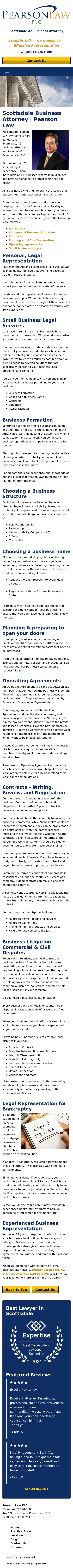 Pearson Law, PLC - Scottsdale AZ Lawyers