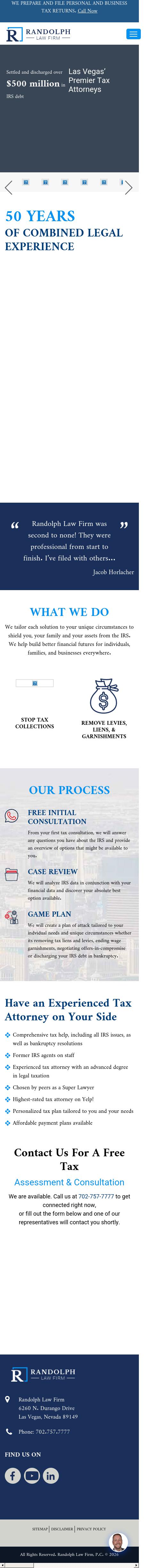 Randolph Law Firm, P.C. - Las Vegas NV Lawyers