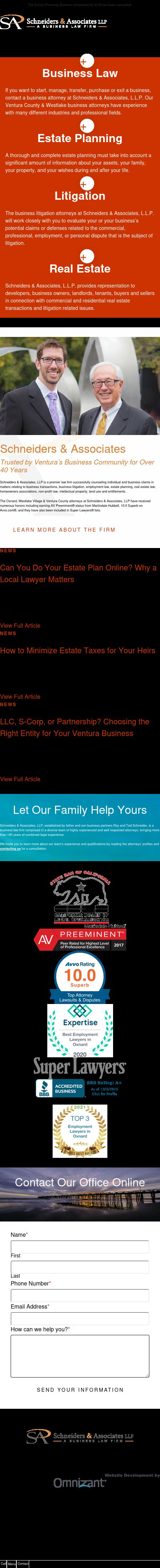 Schneiders & Associates, L.L.P. - Oxnard CA Lawyers