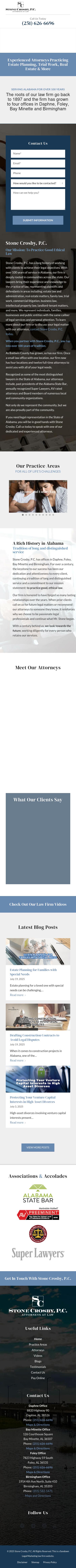 Stone, Granade & Crosby, P.C. - Daphne AL Lawyers